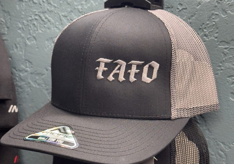 FAFO Trucker Hat Pacific Headwear 104C