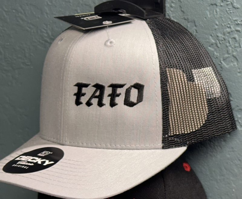 FAFO Trucker Hat Decky 6021