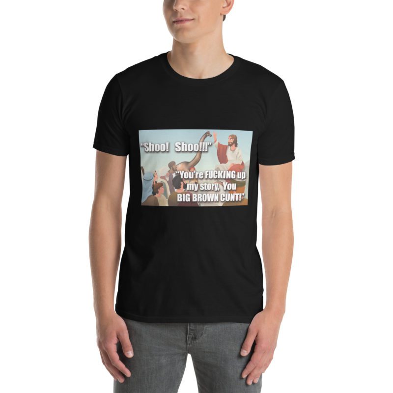 Shoo! Shoo!! - Short-Sleeve Unisex T-Shirt - Image 2