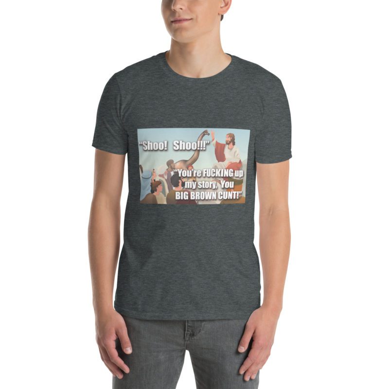Shoo! Shoo!! - Short-Sleeve Unisex T-Shirt - Image 5