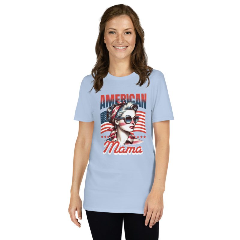 American Mama - Short-Sleeve Unisex T-Shirt - Image 11