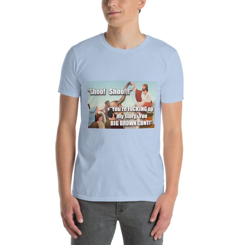 Shoo! Shoo!! - Short-Sleeve Unisex T-Shirt - Image 12
