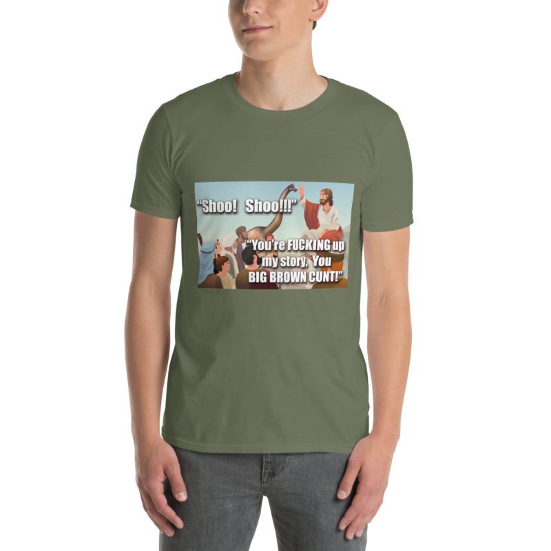 Shoo! Shoo!! - Short-Sleeve Unisex T-Shirt - Image 10