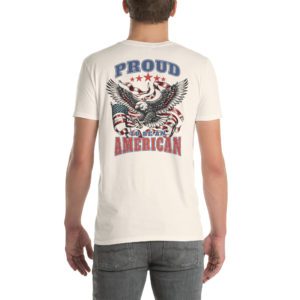 Proud To Be An American - Light - Short-Sleeve Unisex T-Shirt