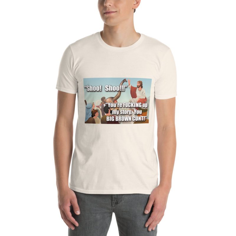 Shoo! Shoo!! - Short-Sleeve Unisex T-Shirt - Image 14