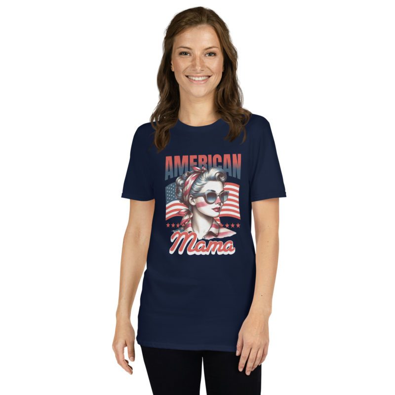 American Mama - Short-Sleeve Unisex T-Shirt - Image 3