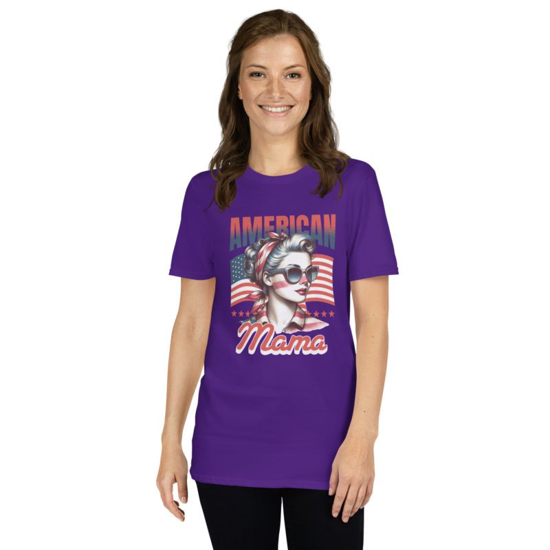 American Mama - Short-Sleeve Unisex T-Shirt - Image 4