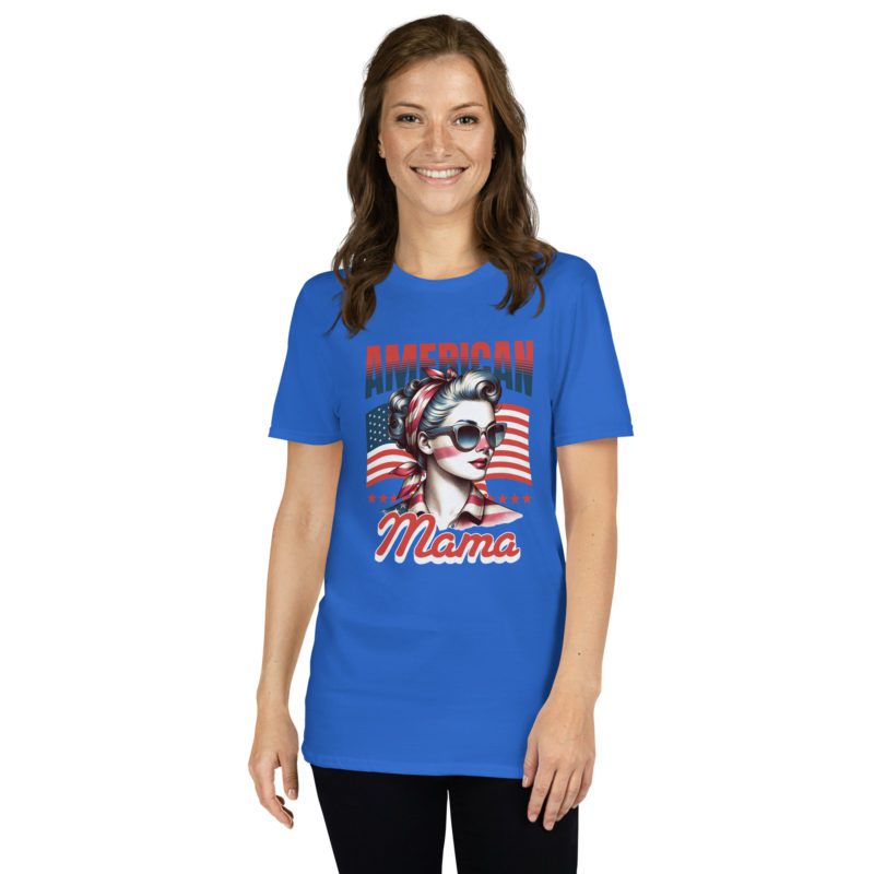 American Mama - Short-Sleeve Unisex T-Shirt - Image 6