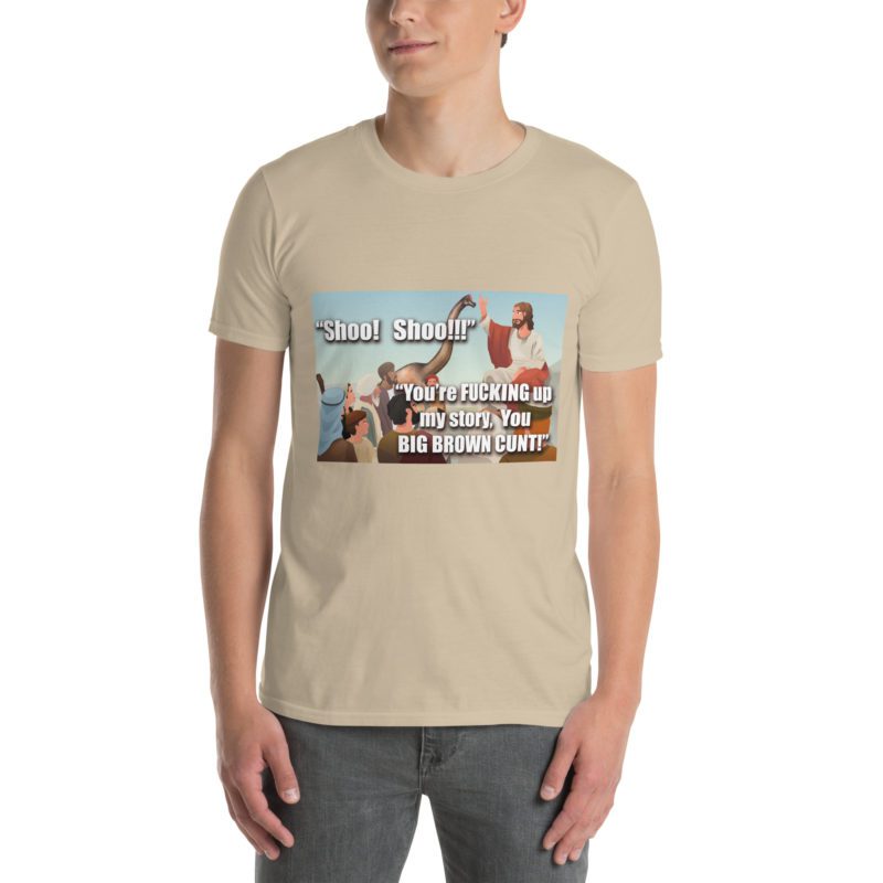 Shoo! Shoo!! - Short-Sleeve Unisex T-Shirt - Image 11