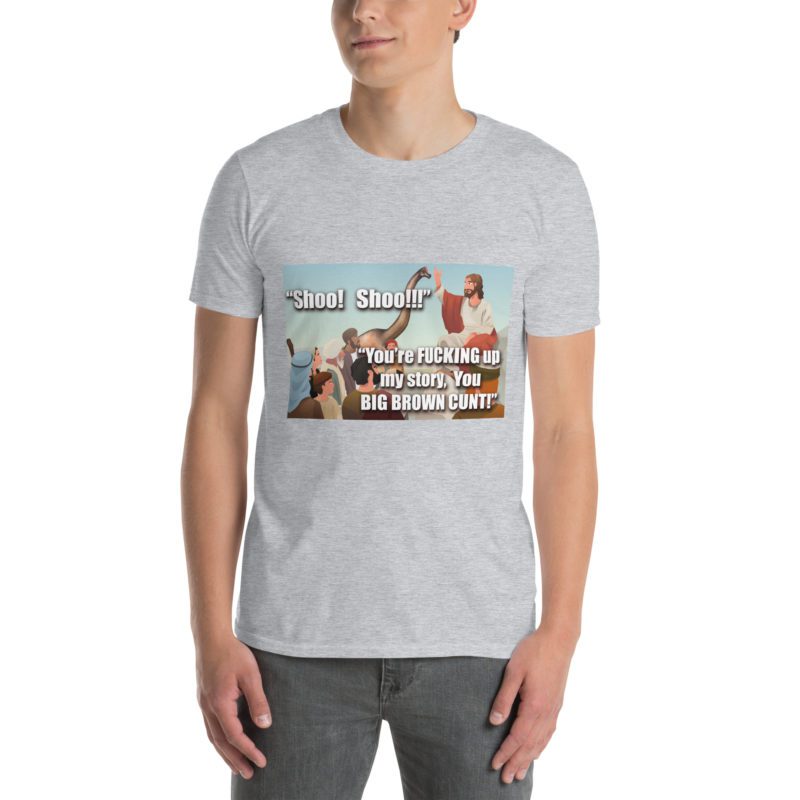 Shoo! Shoo!! - Short-Sleeve Unisex T-Shirt - Image 13