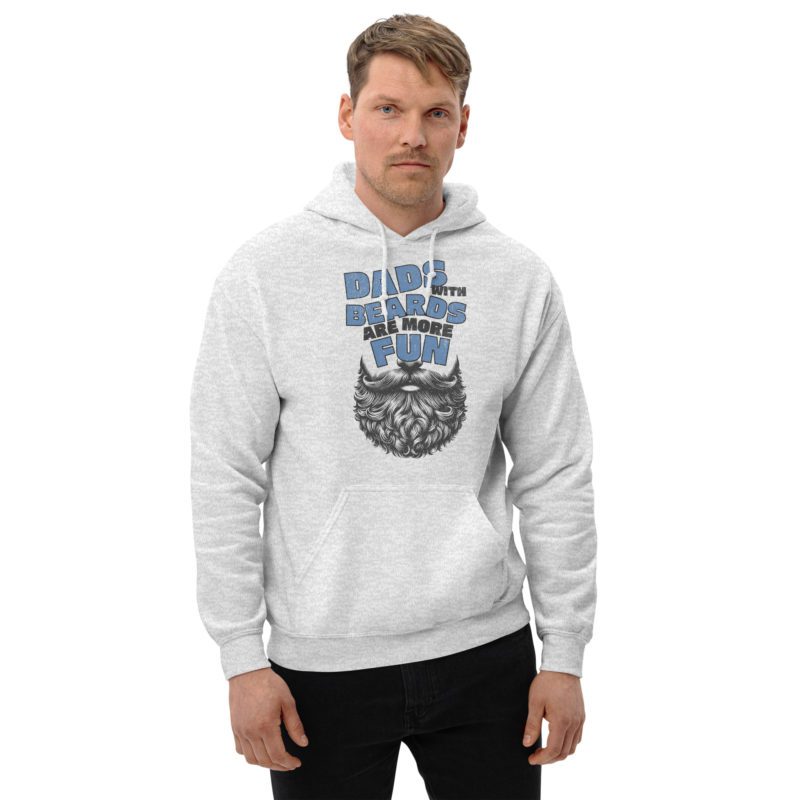Dads With Beards Are More Fun - Unisex Hoodie - Image 5