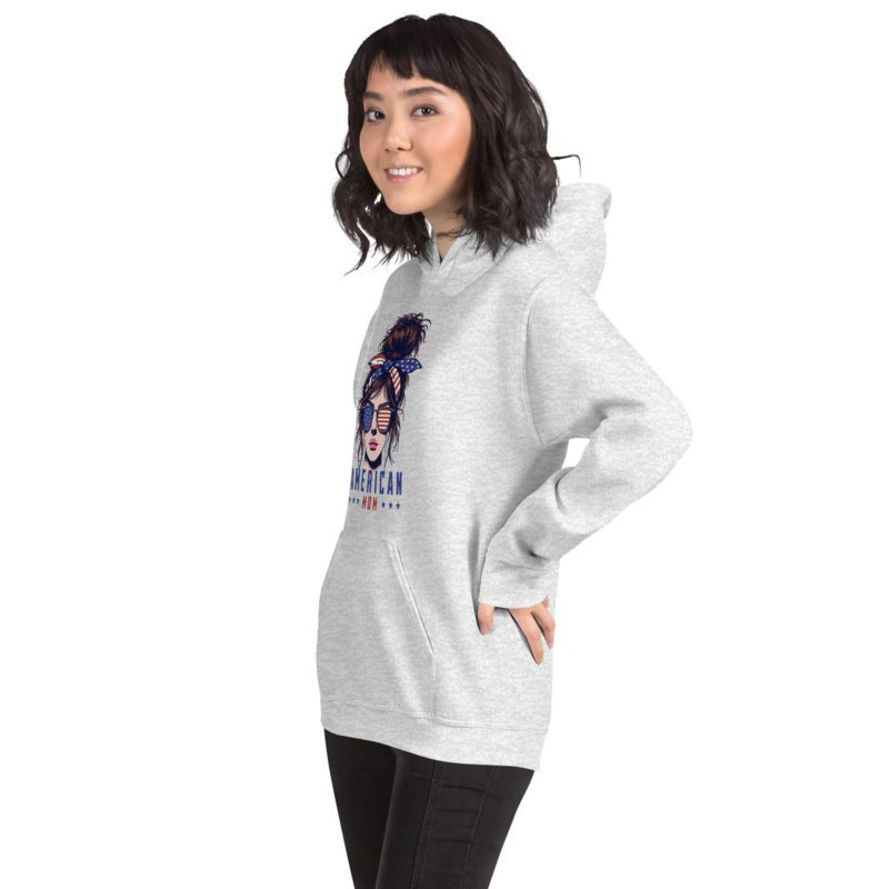 American Mom - Unisex Hoodie - Image 43