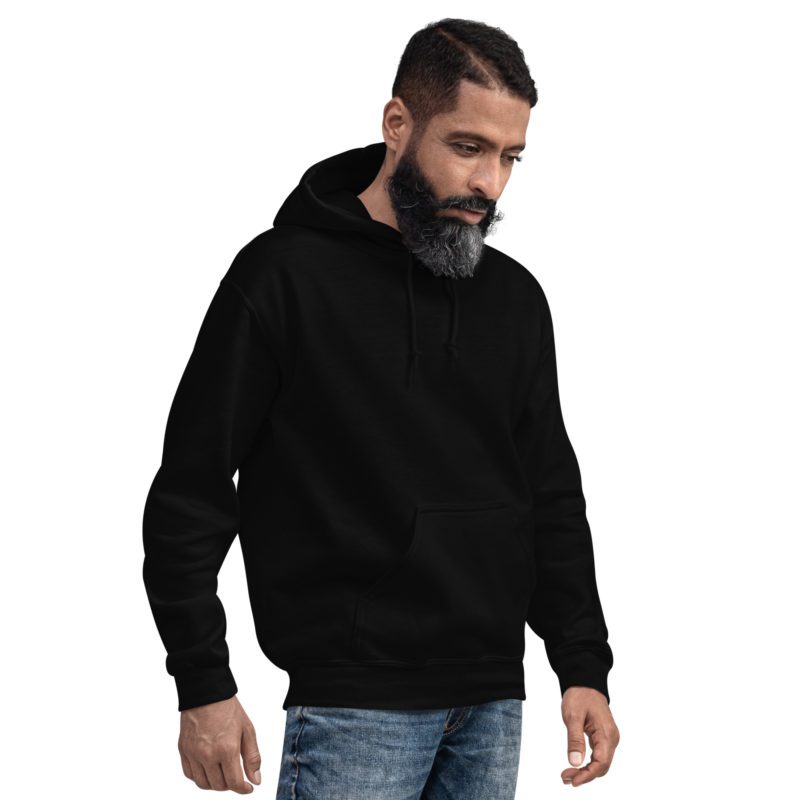 911 Never Forget with Always In Our Hearts on Left Sleeve - Unisex Hoodie - Image 4