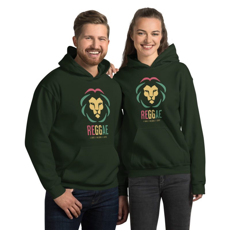 Reggae Lion - Unisex Hoodie - Image 5