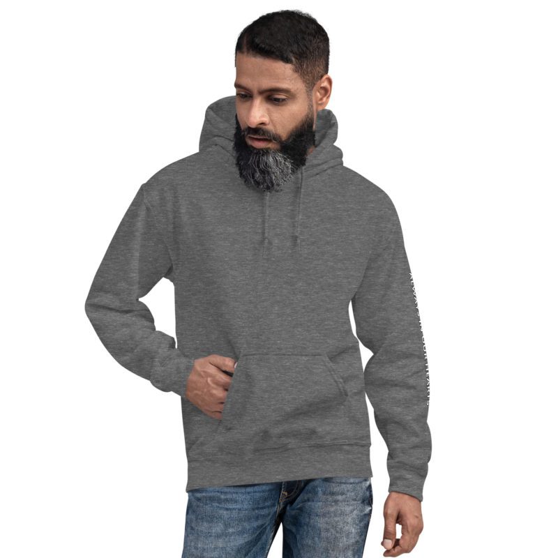 911 Never Forget with Always In Our Hearts on Left Sleeve - Unisex Hoodie - Image 42