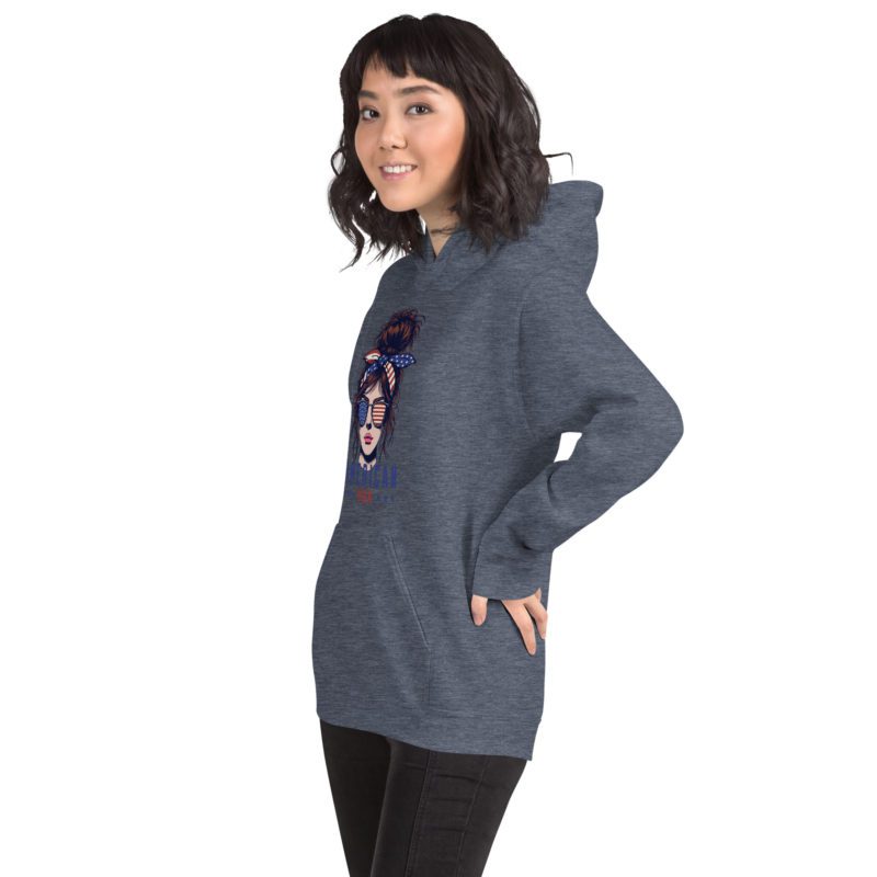 American Mom - Unisex Hoodie - Image 11