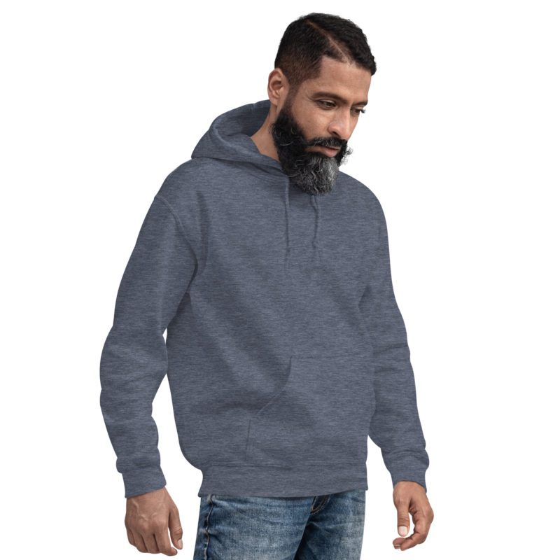 911 Never Forget with Always In Our Hearts on Left Sleeve - Unisex Hoodie - Image 40