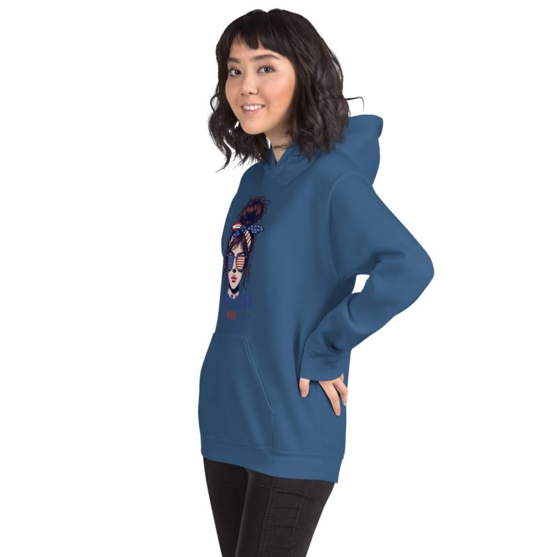 American Mom - Unisex Hoodie - Image 7