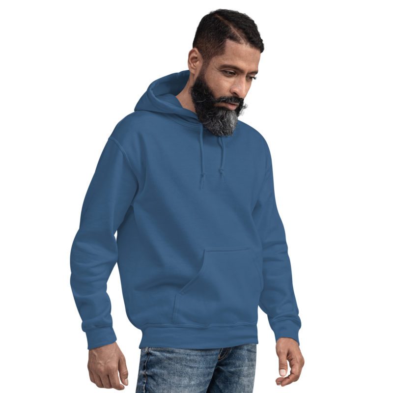911 Never Forget with Always In Our Hearts on Left Sleeve - Unisex Hoodie - Image 36