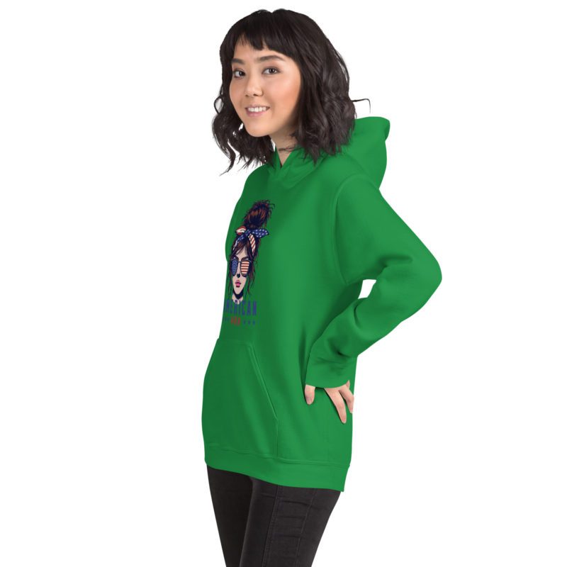 American Mom - Unisex Hoodie - Image 19