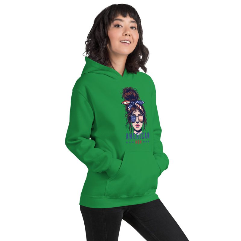 American Mom - Unisex Hoodie - Image 20