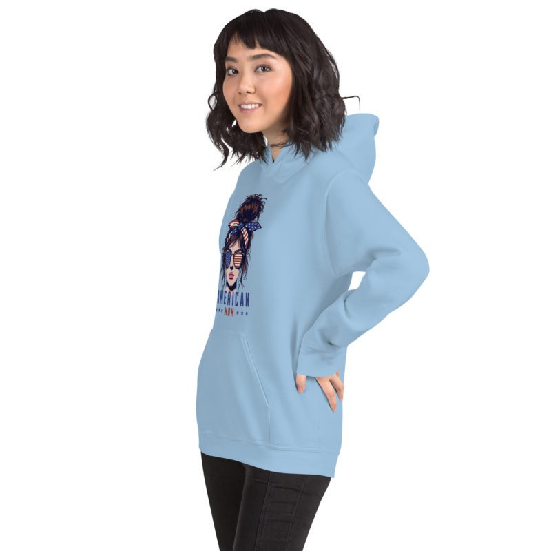 American Mom - Unisex Hoodie - Image 31