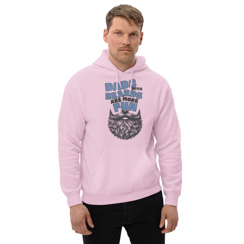 Dads With Beards Are More Fun - Unisex Hoodie - Image 4