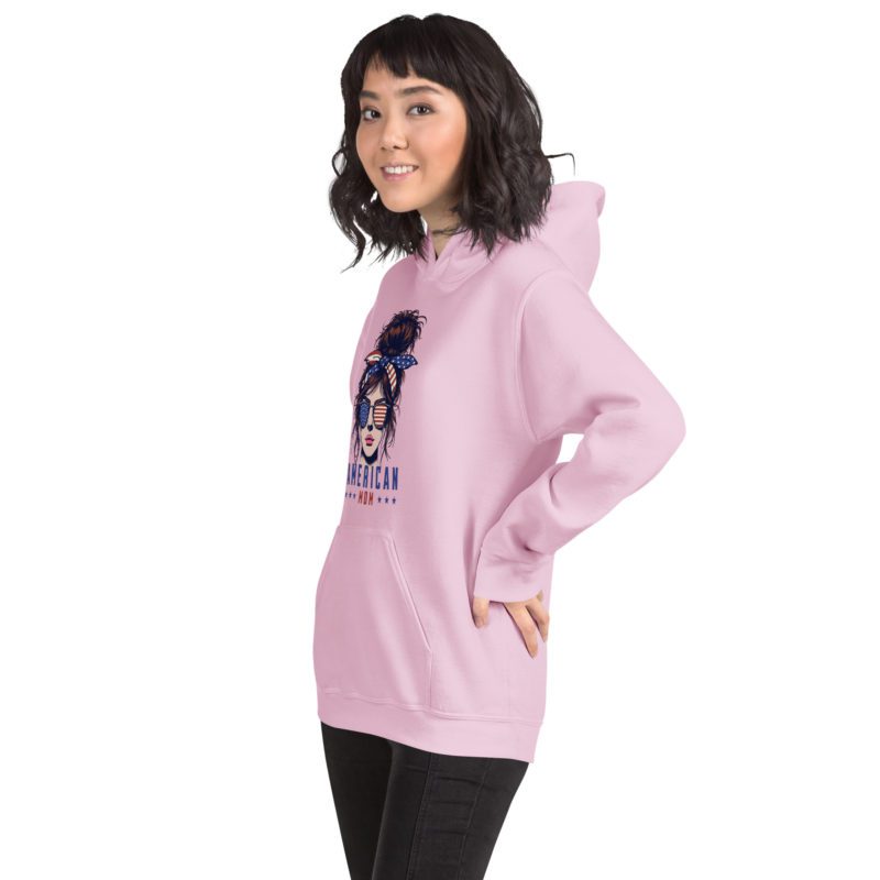 American Mom - Unisex Hoodie - Image 39