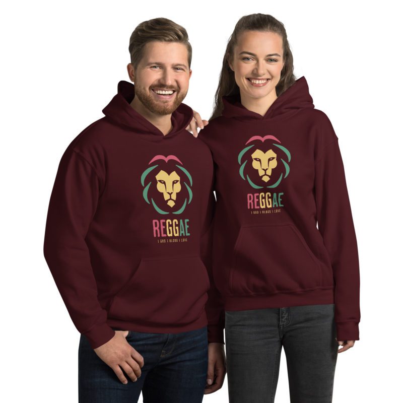 Reggae Lion - Unisex Hoodie - Image 3