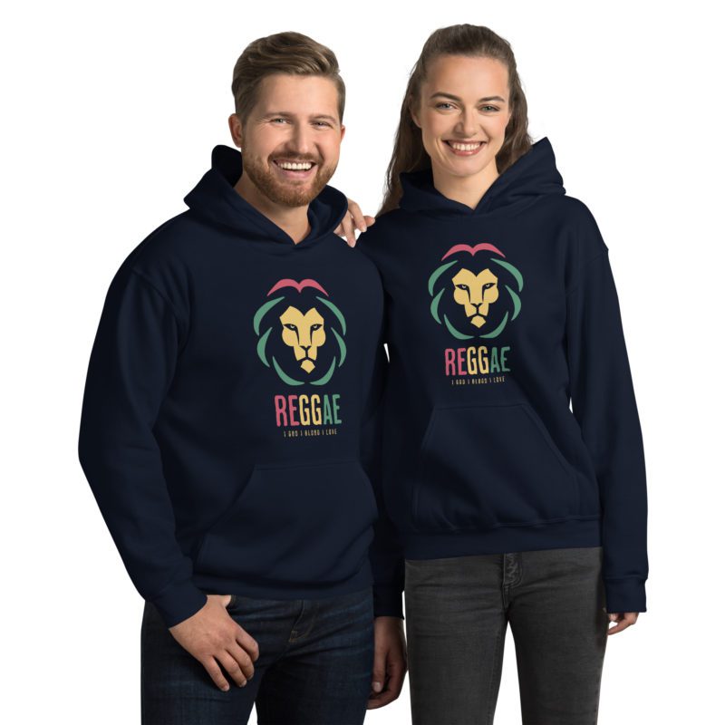 Reggae Lion - Unisex Hoodie - Image 2