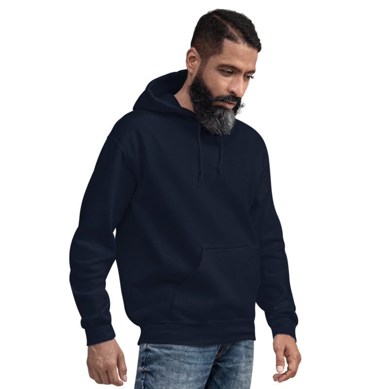 911 Never Forget with Always In Our Hearts on Left Sleeve - Unisex Hoodie - Image 8