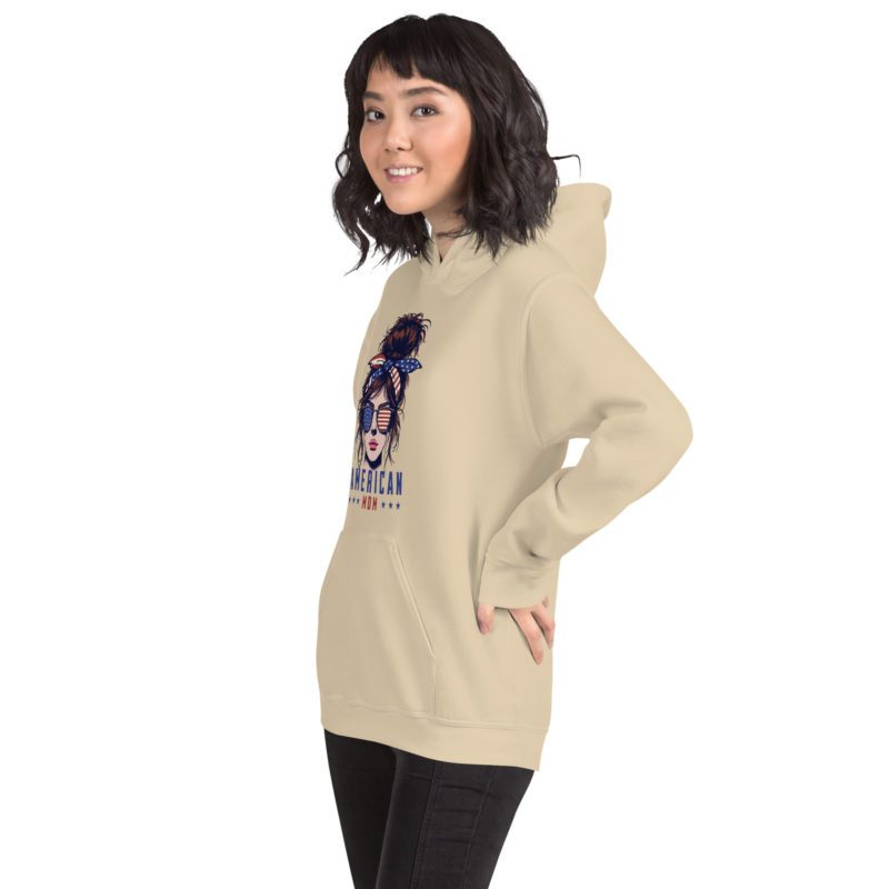 American Mom - Unisex Hoodie - Image 35