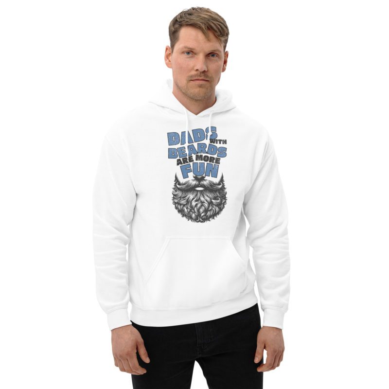Dads With Beards Are More Fun - Unisex Hoodie - Image 6