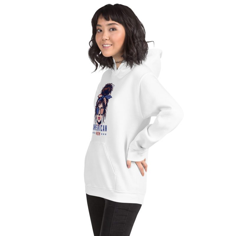American Mom - Unisex Hoodie - Image 47