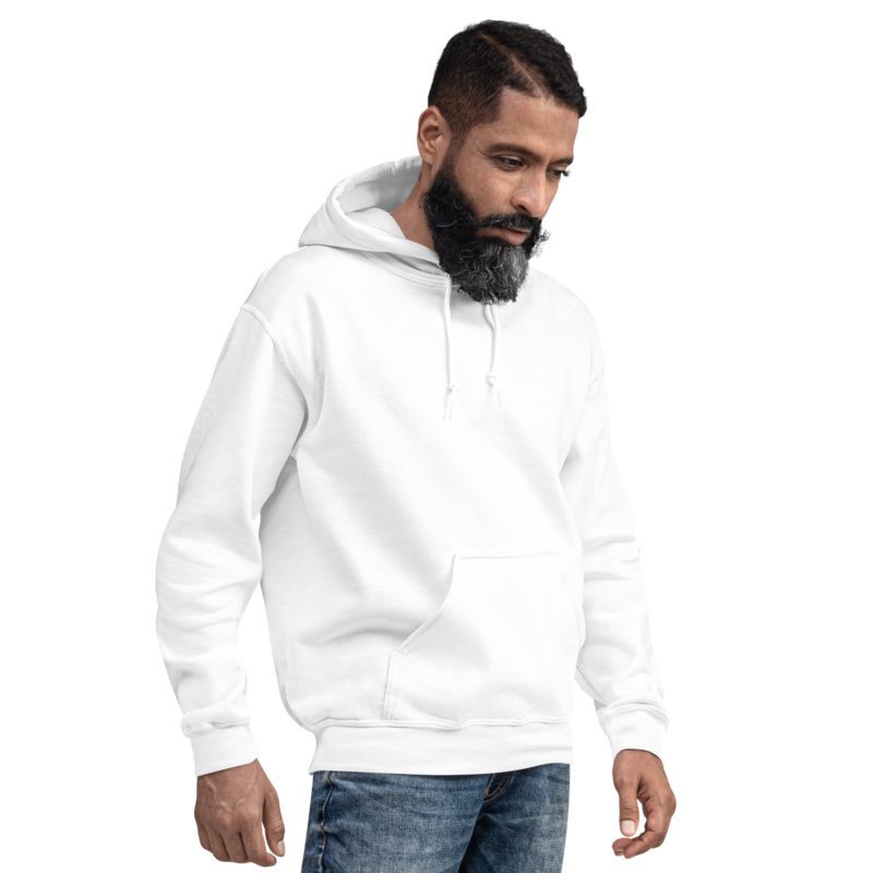 911 Never Forget with Always In Our Hearts on Left Sleeve - Unisex Hoodie - Image 60
