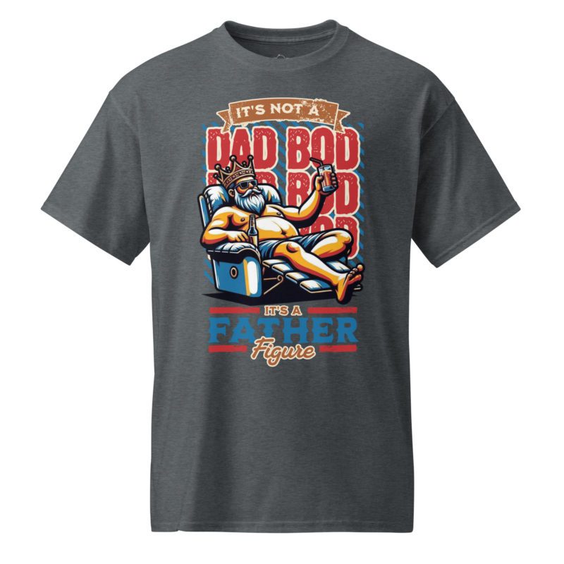 Dad Bod, It's a Figure DryBlend® T-Shirt - Image 6