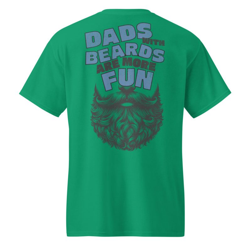 Dads With Beards Are More Fun - DryBlend® T-Shirt - Image 2