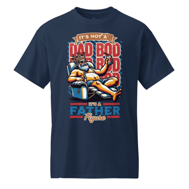 Dad Bod, It's a Figure DryBlend® T-Shirt - Image 2