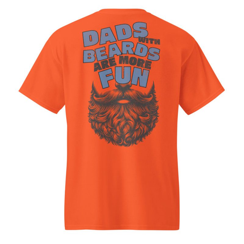 Dads With Beards Are More Fun - DryBlend® T-Shirt - Image 3