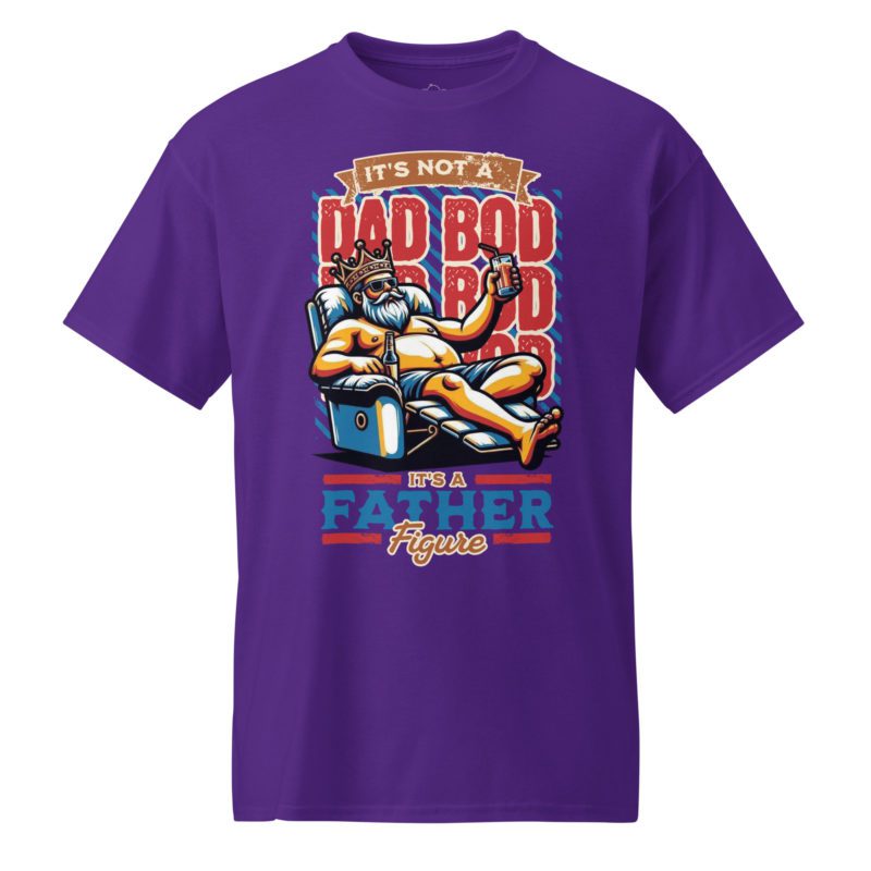 Dad Bod, It's a Figure DryBlend® T-Shirt - Image 3