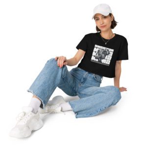 American Mama Bold - Women’s crop top