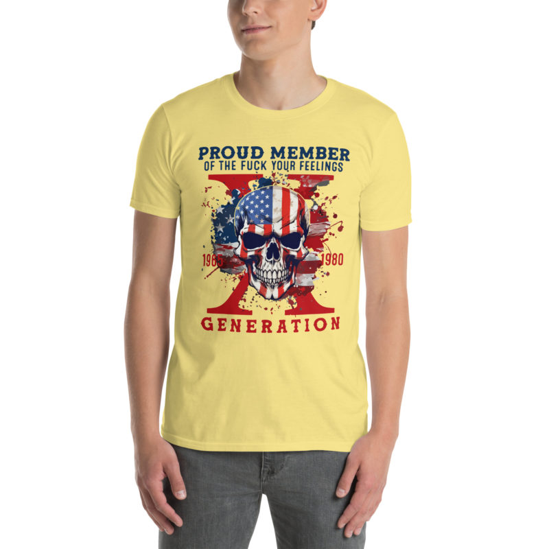Gen X Feelings - Short-Sleeve Unisex T-Shirt - Image 7