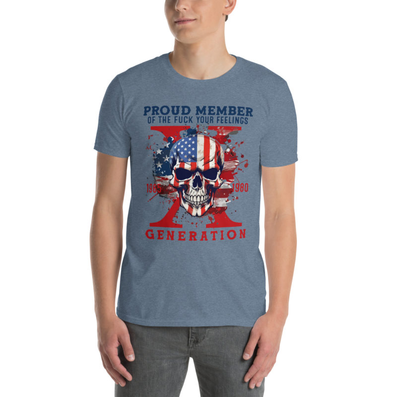 Gen X Feelings - Short-Sleeve Unisex T-Shirt - Image 2