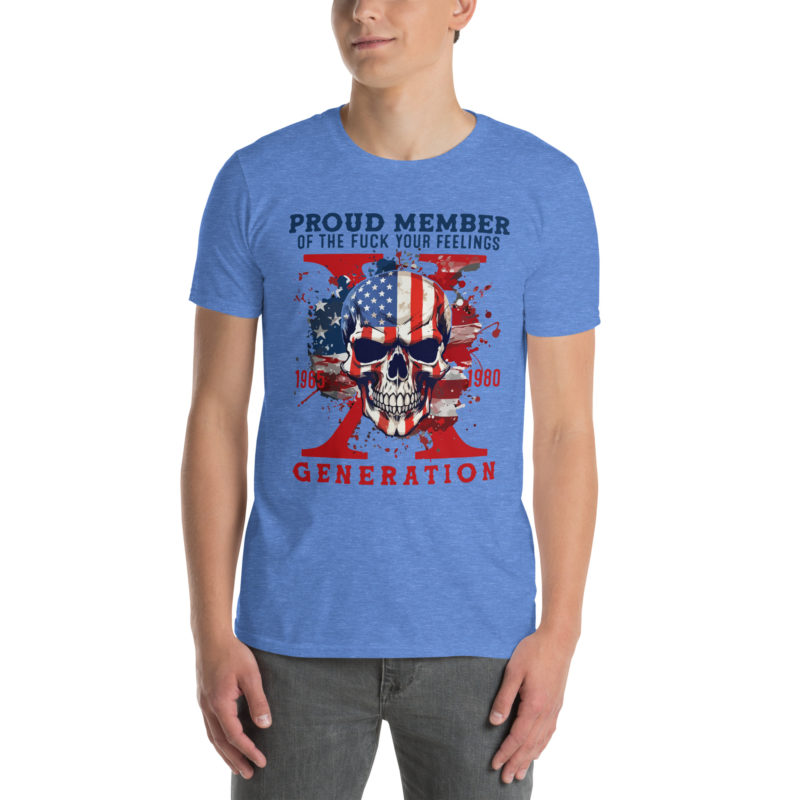 Gen X Feelings - Short-Sleeve Unisex T-Shirt - Image 3