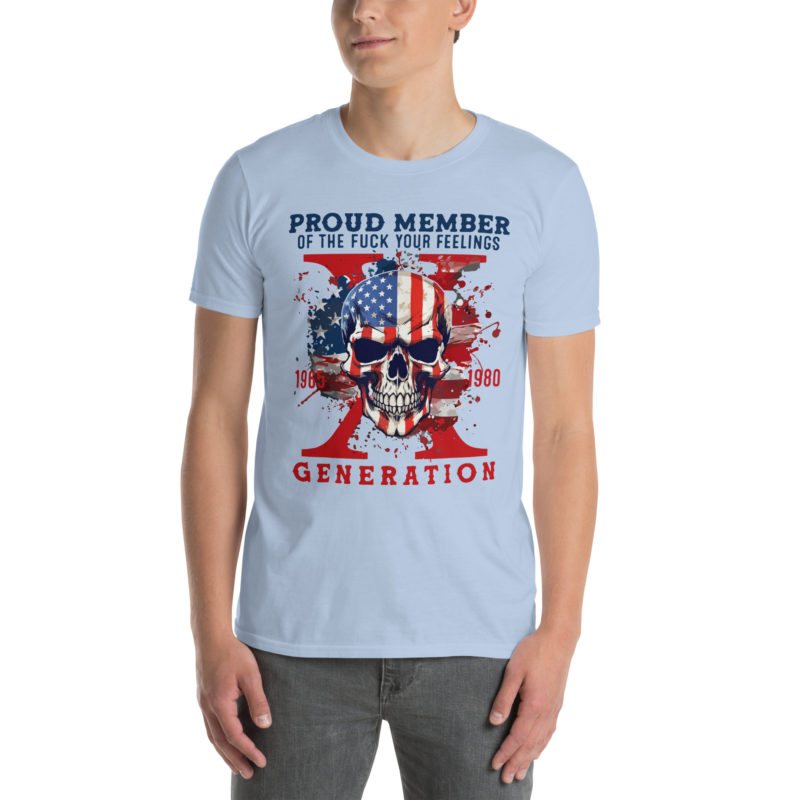 Gen X Feelings - Short-Sleeve Unisex T-Shirt - Image 4