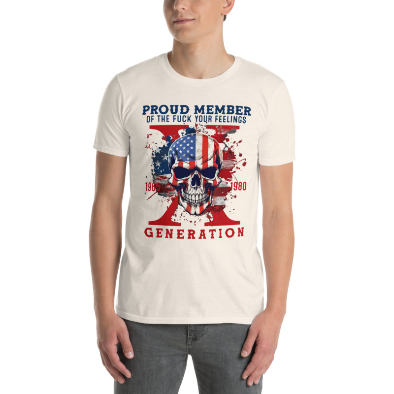 Gen X Feelings - Short-Sleeve Unisex T-Shirt - Image 8