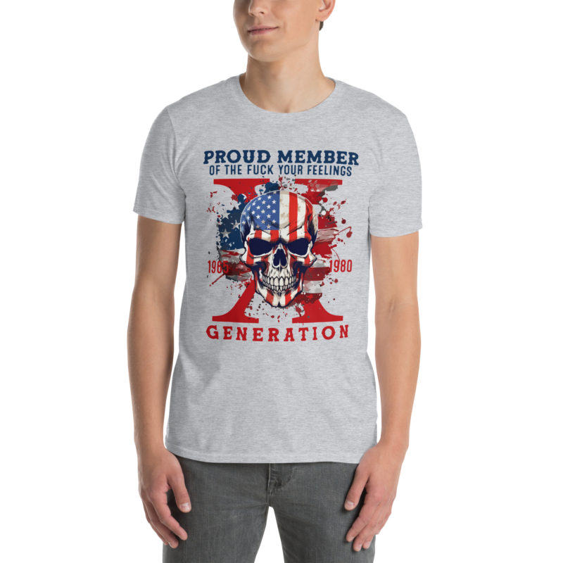 Gen X Feelings - Short-Sleeve Unisex T-Shirt - Image 5