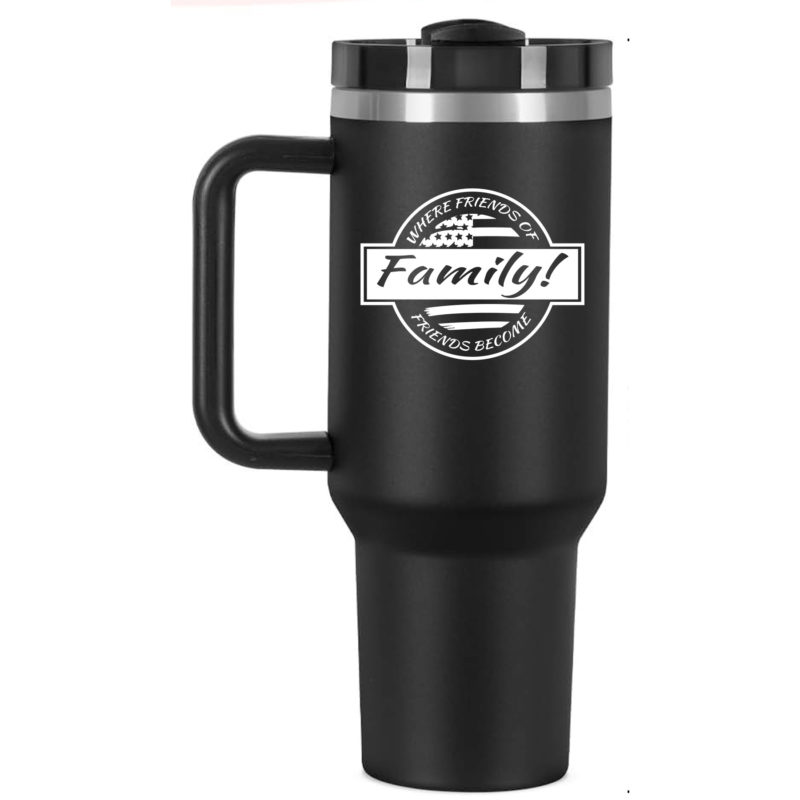 D4J 40oz Tumbler With Handle - Image 2