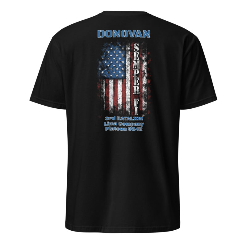 Marine - Short-Sleeve Unisex T-Shirt - Image 2