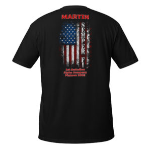 Martin - Marine - Short-Sleeve Unisex T-Shirt